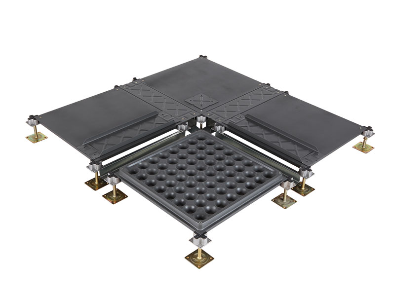 扣槽式网络地板